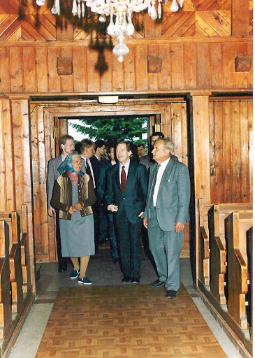 Prezident V.Havel - kostol Cyrila a Metoděje